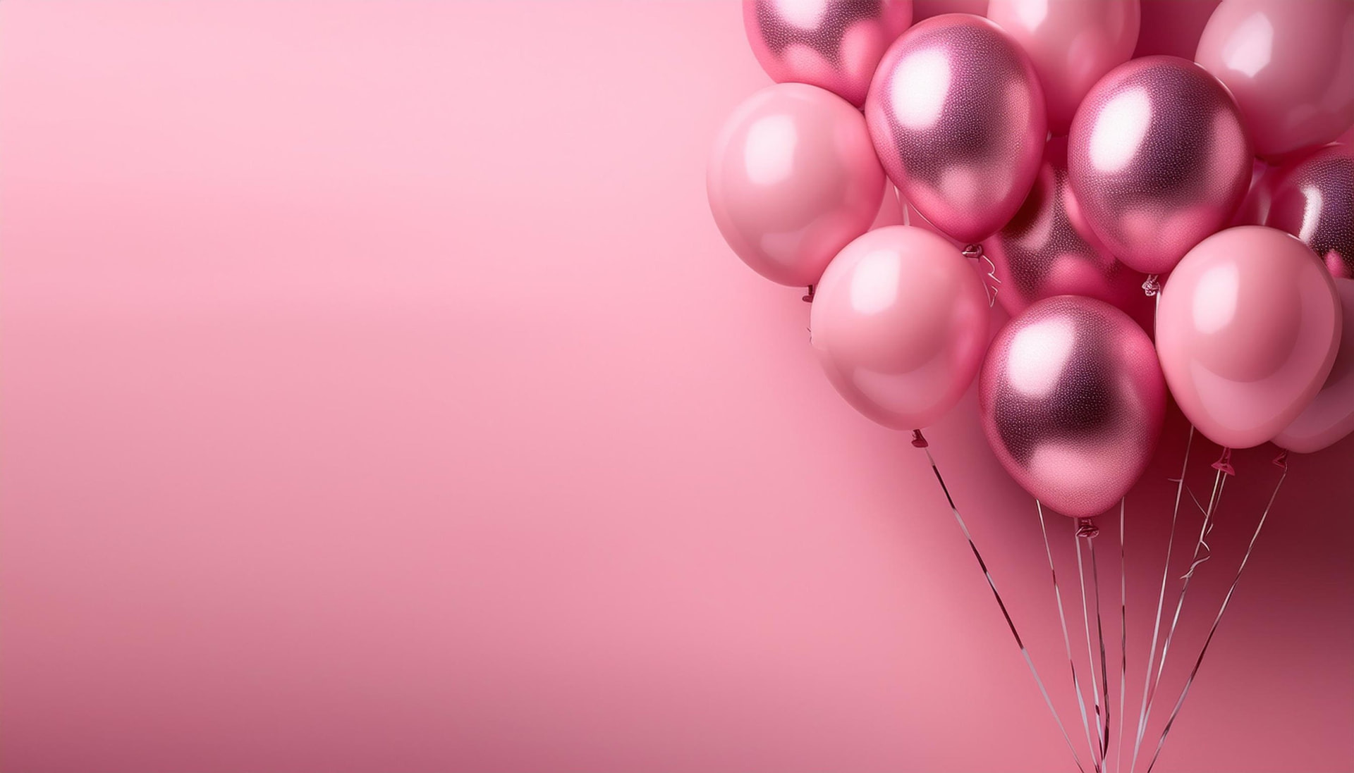 Elegant pastel balloon garland installation