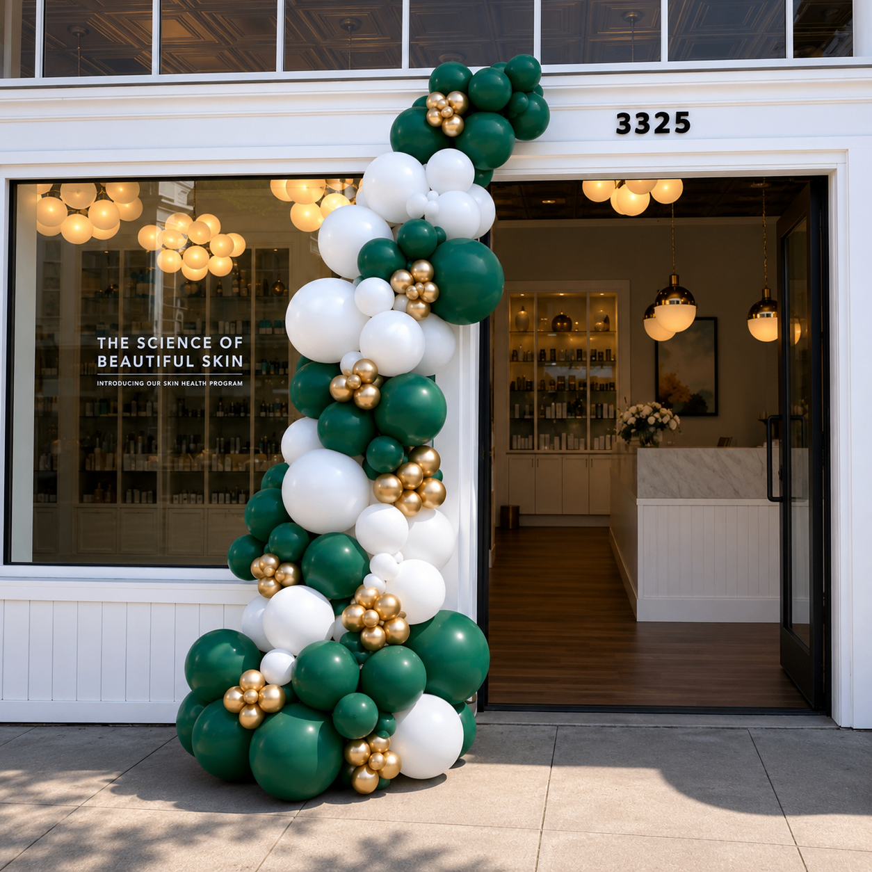 Storefront grand opening